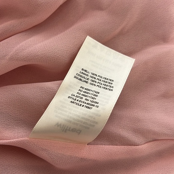 Wilfred Aritzia Lune Wrap Dress in Mauve Mousse Pink Sz Large - Picture 12 of 12